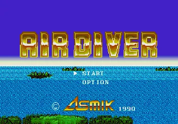 Air Diver (Japan) screen shot title